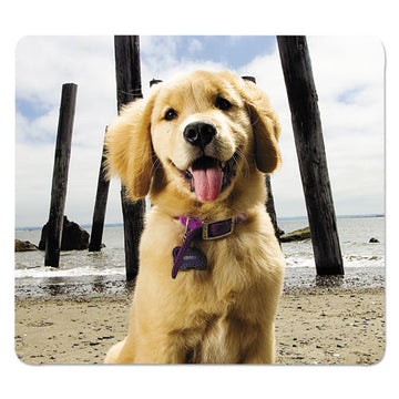 Fellowes® Recycled Mouse Pad, Nonskid Base, 7 1-2 X 9, Yellow Flowers freeshipping - TVN Wholesale